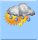 Sunday: Slight Chance Showers And Thunderstorms